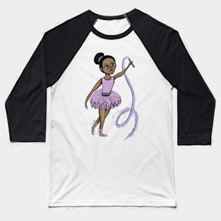 Ballerina purple dress Baseball T-Shirt